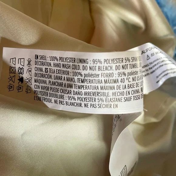 Anthropology, English Factory Sleeveless Faux Feather Top. Price firm. - Picture 11 of 11